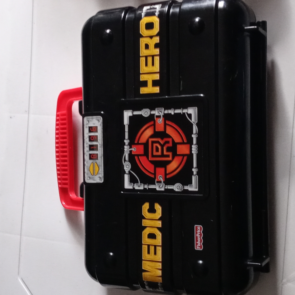 Vintage Rescue Heroes Matt Medic Pretend Play Medical Kit